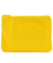 黄色いクラッチバッグの画像